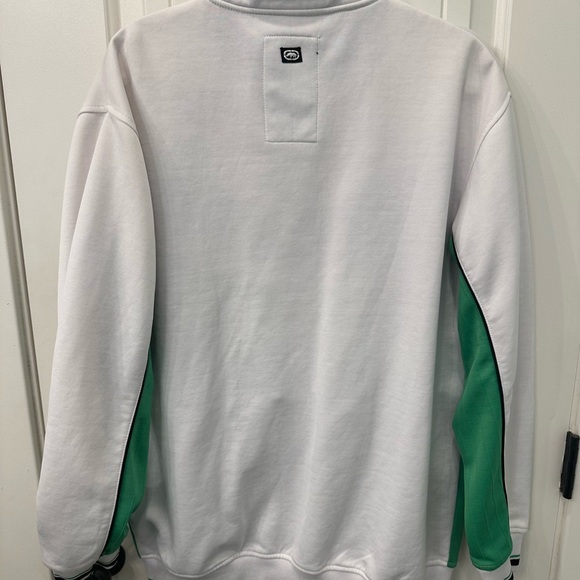 Vintage 90’s Y2K Ecko Unltd Green White Black Track Jacket Retro M - Picture 7 of 7